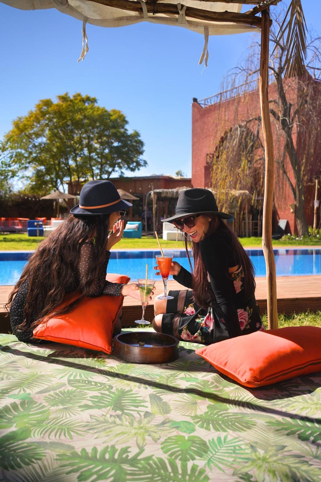 Отель Jnan Lotf Marrakech El Harkat Экстерьер фото